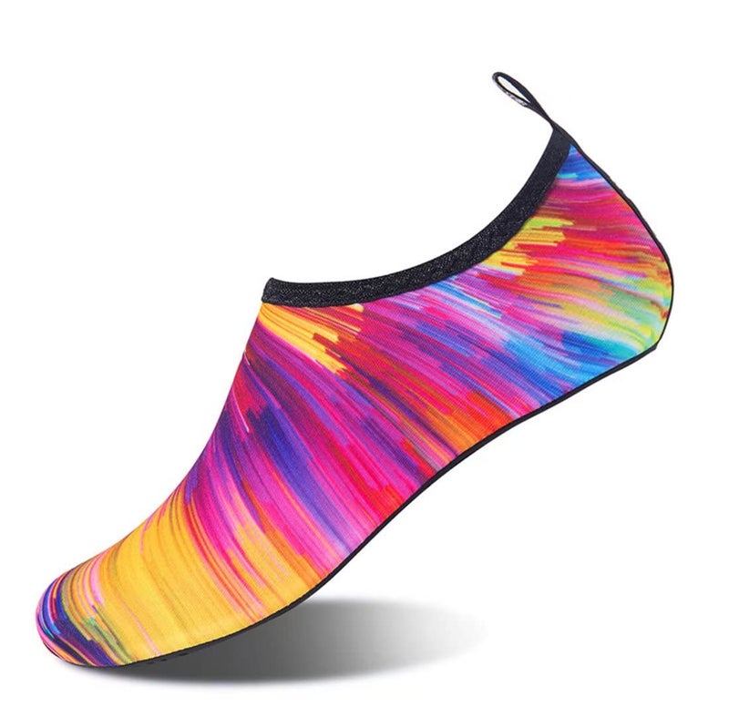 YALOX Water Shoes Women's Men's Outdoor Beach Swimming Aqua Socks Quick-Dry Barefoot Shoes Surfing Yoga Pool Exercise(Color,38/39EU) - Image 1
